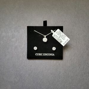 Giani Bernini necklace and earrings set